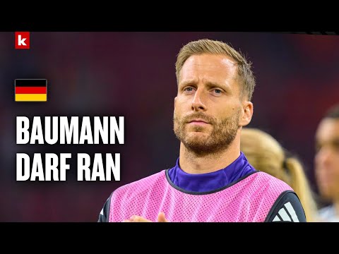Video Thumbnail: Nagelsmann verrät Baumann-Debüt als Ter-Stegen-Ersatz: "Hat es sich verdient" | DFB