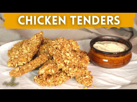 BAKED Almond Crusted Chicken Tenders | Vineet Bhatia Recipes