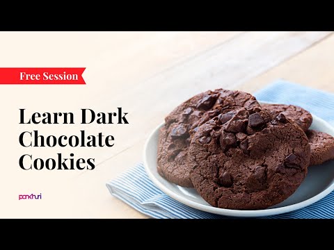 Learn Dark Chocolate Cookies | Live Session | Ask Pankhuri