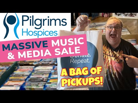 Pilgrims Hospices MASSIVE Music and Media Sale in a Church Hall