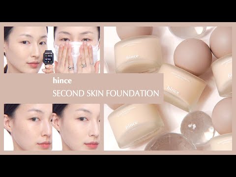 Hince Second Skin Foundation all shades swatch | Shade recommendations , maskproof , long lasting