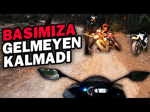 MOTORLARLA ORMANA GİRDİK | 252 BEYGİRLE | ORMAN MOTOVLOG !!!