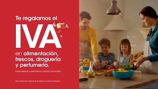 Eroski Te regalamos el IVA en alimentación, frescos ¡ymucho más! anuncio