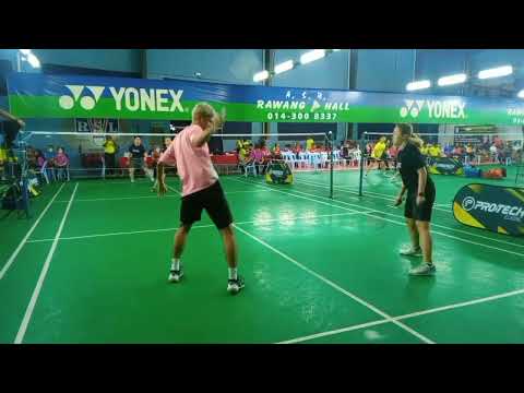 Badminton SF 12th Rawang Open Mixed Double Tour - Desiree Siow / Chun Yu Vs Chen Wai / Yap Rui Chen