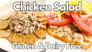 Chicken Salad | Gluten Free | Dairy Free | Quick & Easy | Chicken Salad Sandwich | Appetizer