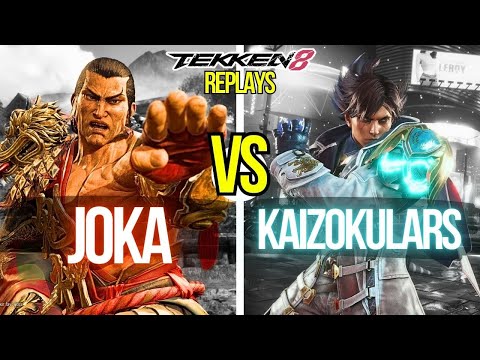 T8 Pro 🕹️ Joka (#1 Feng) vs KaizokuLars (Lars) 🕹️ Tekken 8 Replays