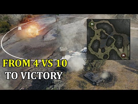 Best defense position on North of Mountain Pass - KJPZ TIII Jager gameplay