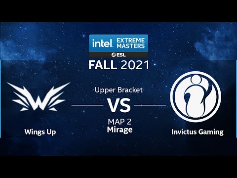 CS:GO - Wings Up vs. Invictus Gaming [Mirage] Map 2 - IEM Fall Closed Qualifiers 2021 - UB - Asia