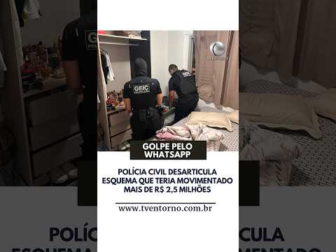 POLÍCIA CIVIL DESARTICULA ESQUEMA QUE TERIA MOVIMENTADO MAIS DE R$ 2,5 MILHÕES