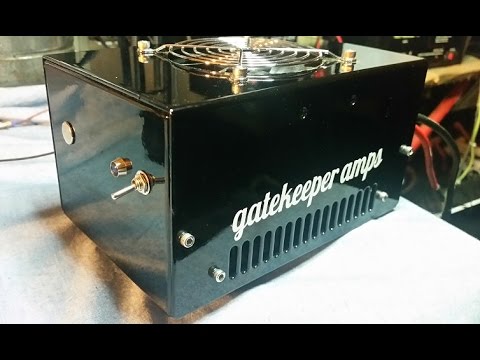 073 Built 2xSD1446 Gatekeeper Amp Slick Black Painted For Ebay