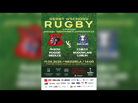 MKS Pogoń Awenta Siedlce - Edach Budowlani Lublin | Ekstraliga Rugby