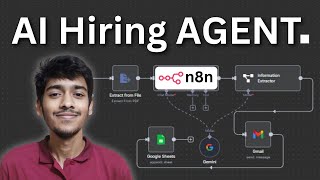 I Built an Employee Hiring Agent in n8n With No Code (Free Template)