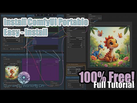 🚀 ComfyUI Easy Install Guide (2025) — Full Setup & First Workflow Tutorial