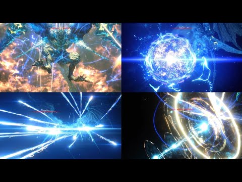 Final Fantasy XVI: Bahamut's ZettaFlare, TeraFlare, GigaFlare & MegaFlare