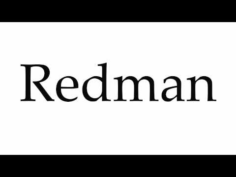 How to Pronounce Redman
