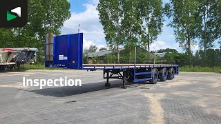 Broshuis 3AOU-48S-1 Lift Axle + 2x Steering Axle APK 03/2027 semirremolque caja abierta | Imagen 4 - Autoline