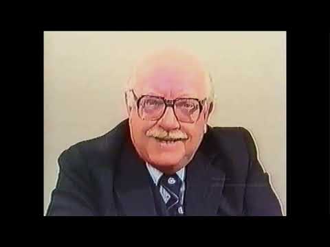 Arthur Lowe and Ian Lavender in Barclays Bank training video
