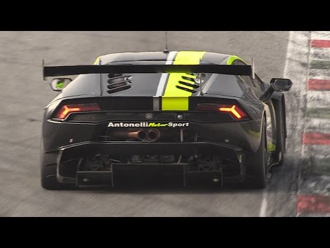 Lamborghini Huracan LP620-2 Super Trofeo LOUD V10 Sound!