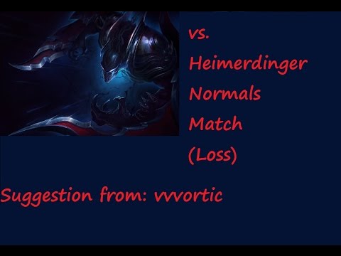 Nocturne vs Heimerdinger TOP LANE-Normals!