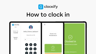 Clockify: Time Clock Kiosk (Basics)