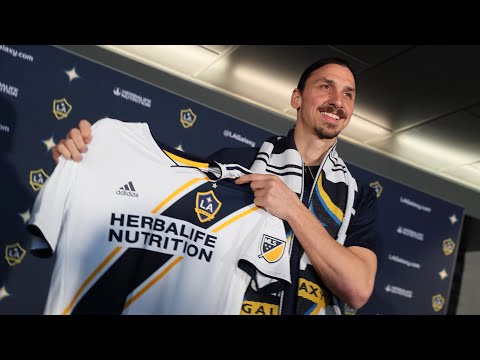 Zlatan Ibrahimovic fulfils 'destiny' as he is unveiled at LA Galaxy