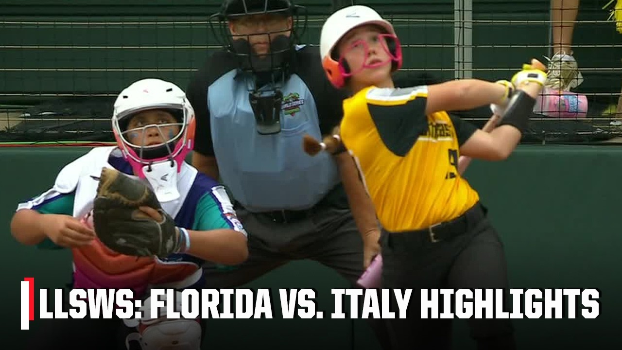 Florida vs. Italy | Little League Softball World Series | Full Game Highlights