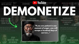 YouTube Monetization Rejected due to Quotes/Inspirational Channels