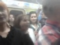 Русский старик в метро 
