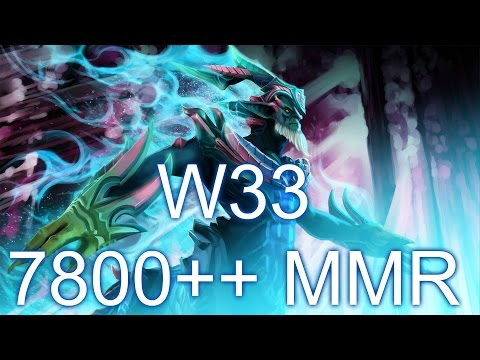 DOTA 2 - W33 LESRAC GAMEPLAY 22/7 K/D HIGHLIGHT