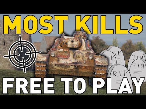 MY MOST KILLS FREE-TO-PLAY in World of Tanks!
