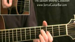 How To Play Jackson Browne Call It a Loan Acoustic (Intro Only)