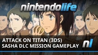 Attack on Titan: The Last Wings of Mankind (3DS) Sasha DLC Mission Gameplay