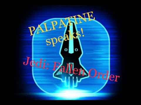 Palpatine Speaks in Jedi: Fallen Order (Bracca Easter Egg)