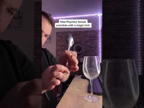 How a “Psychic” Fooled Scientists by “Melting” a Spoon #short