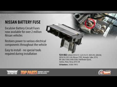 Highlighted Part: Battery Fuse for Select Infiniti & Nissan Models