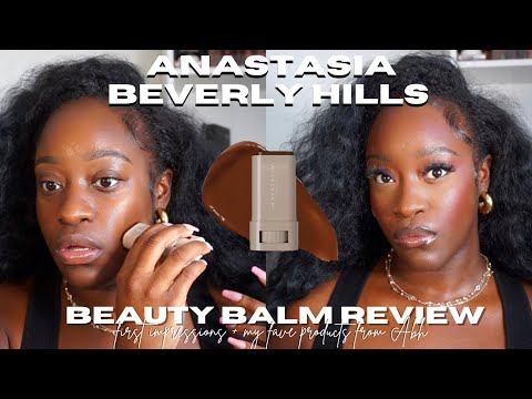 *NEW* ANASTASIA BEVERLY HILLS BEAUTY BALM review on dark skin | fave ABH products| first impressions