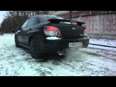 Subaru Impreza WRX Sound exhaust HKS Silent Hi-Power