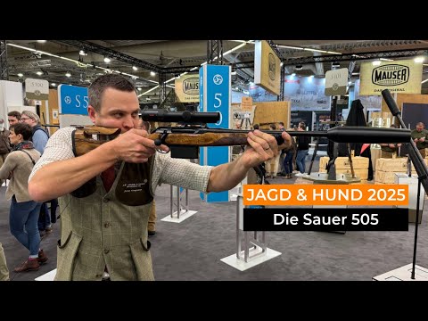 Jagd & Hund 2025: Sauer 505 Linkshänder, 505 Silence und 101 Field Shoot – Innovationen im Fokus.