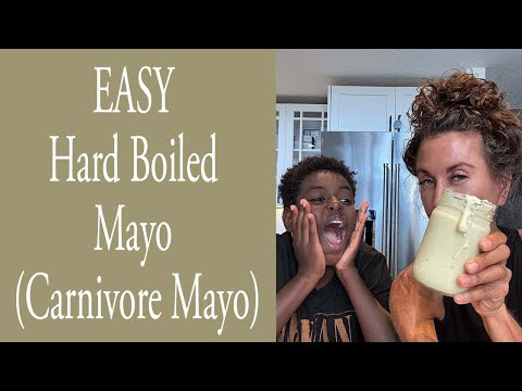EASY Hard Boiled Mayo Carnivore Mayo