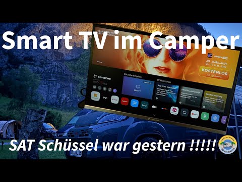 SAT-TV war gestern – Unser neuer smarter Camper-TV von Caratec! 📺🚐