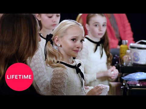 Dance Moms: Lilly Misses a Side Aerial in the Group Dance (Season 8, Episode 4) | Lifetime