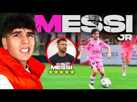 👦🏻🇦🇷Ho OSSERVATO il FIGLIO di MESSI (Thiago) nella VITA REALE!! MESSI era davanti a noi