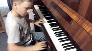 Разучиваем с сыном Fear Factory-National Panel Beating (Body Hammer)