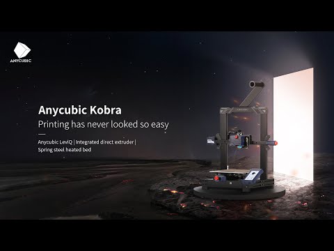 Anycubic Kobra 3D Printer Demo
