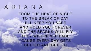 OVER AND OVER AGAIN NATHAN SYKES FT. ARIANA GRANDE (LYRICS)