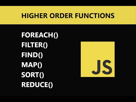 Javascript Higher Order Functions Map Filter Reduce