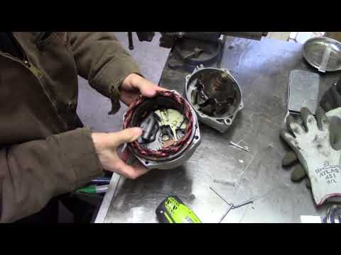 Easiest way to re-clock an older GM altenator
