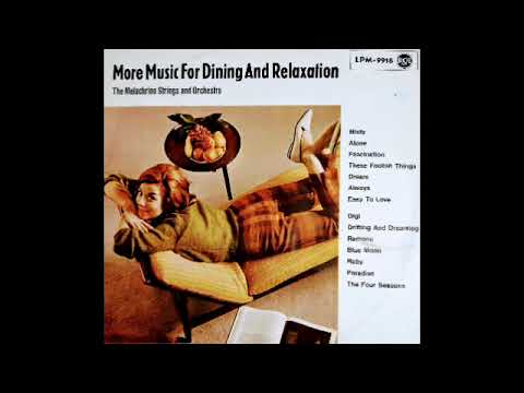 MORE MUSIC FOR DINING AND RELAXATION/THE MELACHRINO STRINGS ORCHESTRA
