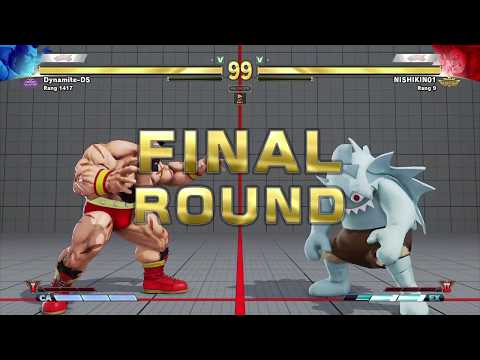 SFV AE : Dynamite-DS (Zangief) vs Nishikin (Blanka)