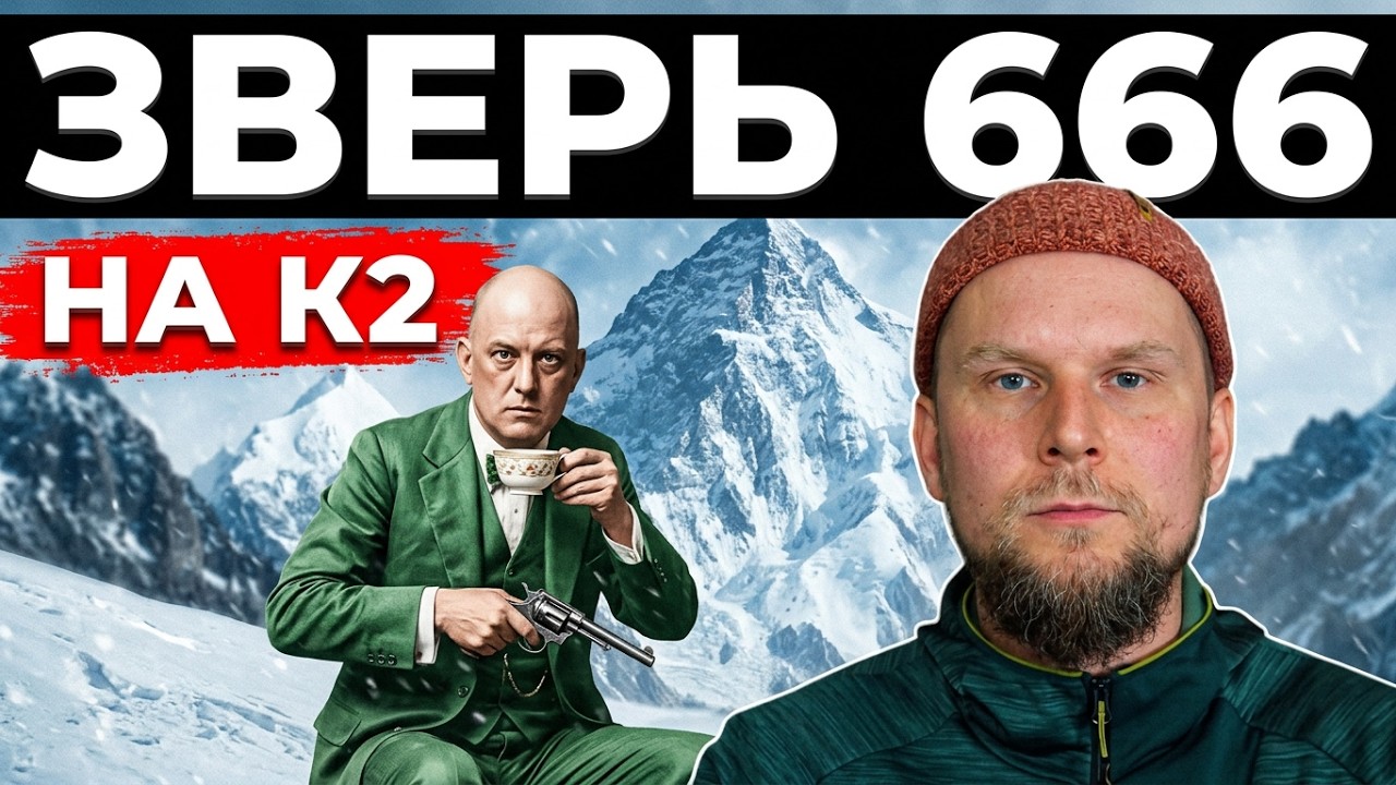 САМЫЙ СКАНДАЛЬНЫЙ АЛЬПИНИСТ! АЛИСТЕР КРОУЛИ